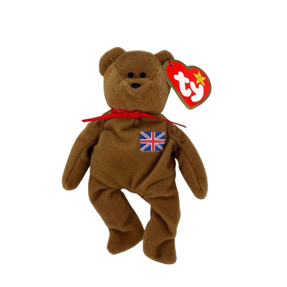 Ty Teenie Beanie Baby Britannia The Bear 1999 McDonald's With Tag